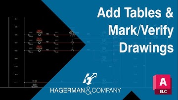 AutoCAD Electrical Tips: Adding Tables to Catalog Database and Mark/Verify Drawings