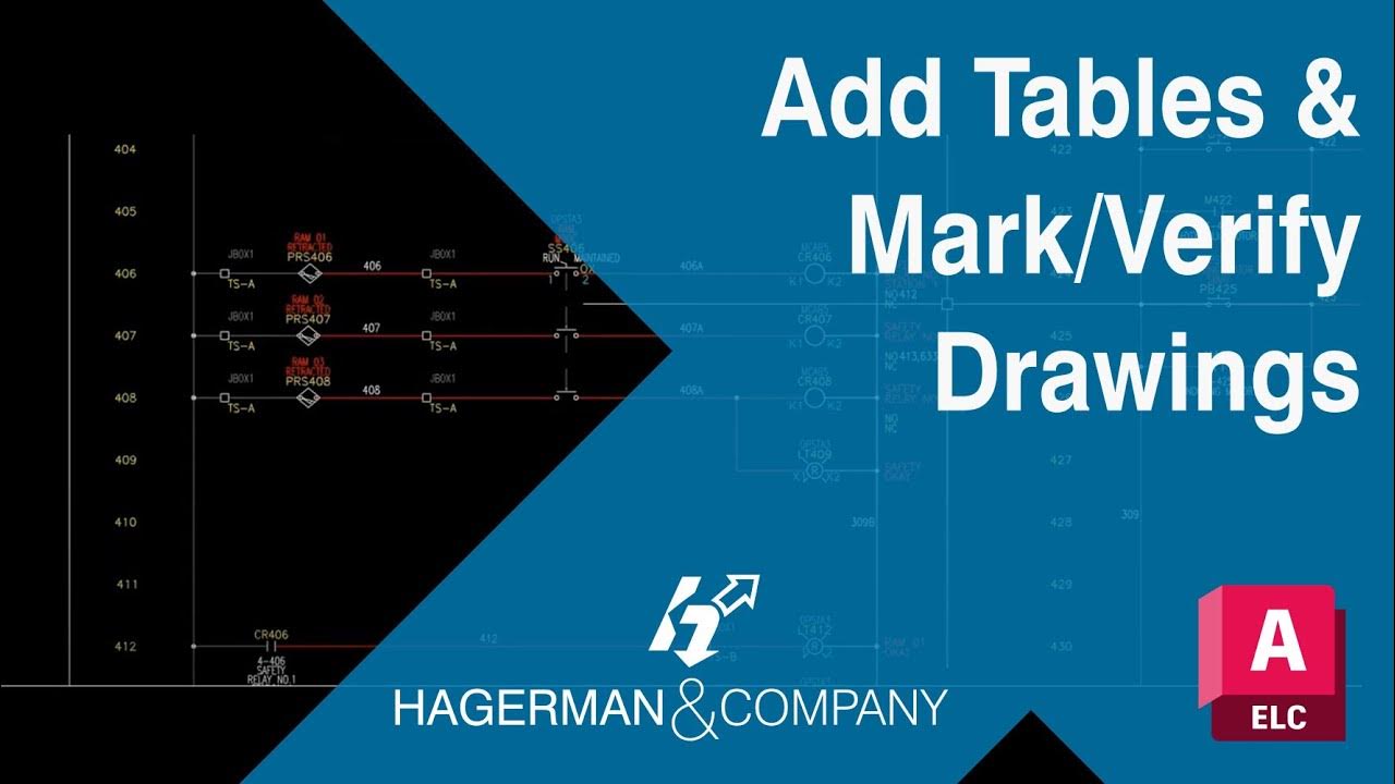 AutoCAD Electrical Tips Adding Tables to Catalog Database and Mark