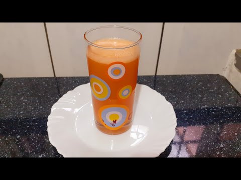 Suco de Cenoura com Limão