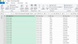 How to Clean Bank Statements Extracted from PDF Power Query