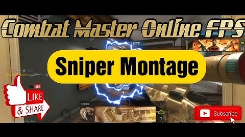 Combat Master Online FPS |  R7000 ▄︻̷̿┻̿═━一  Sniper Montage シ︎