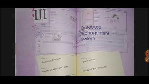 Class X Unit  3 Database Management System Session 1 Introducing Databases (Explanation)