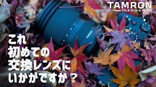 【おすすめレンズ】APS-Cならこれ一択？F2.8明るいズームレンズ！ TAMRON 17-70mm F/2.8 Di III-A VC RXD