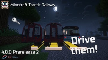 Minecraft Transit Railway - 4.0.0 Prerelease 2 in 5 minutes!