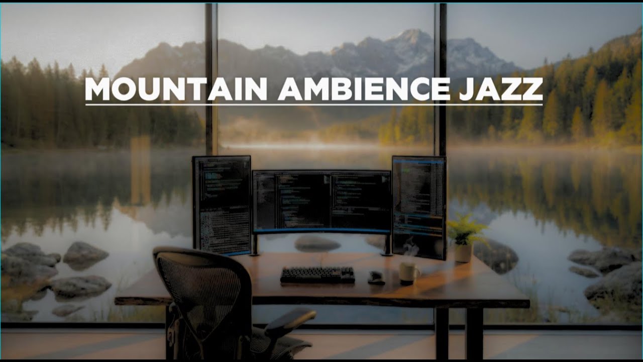 Deep Focus with Nature / Mountain View Lofi Jazz Mix