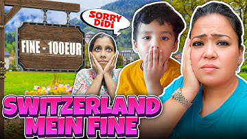 Switzerland Mein Bahut Bada Fine (Rule Break) 😱 | Bharti Singh | Harssh Limbachiyaa | Golla