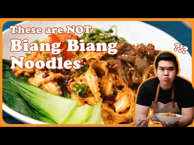 Quick u0026 Easy Biang Biang Noodle Hack in 30 Mins class=