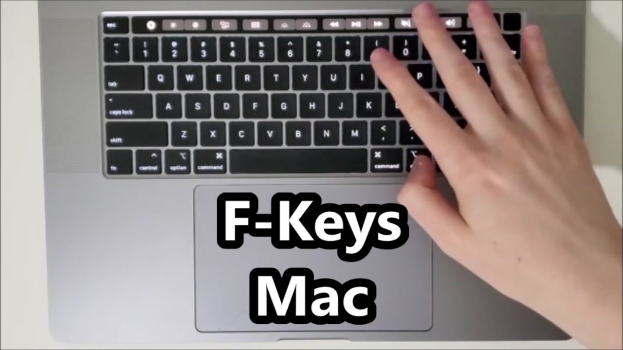 Does Mac use F keys?