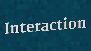 INTERACTION pronunciation • How to pronounce INTERACTION
