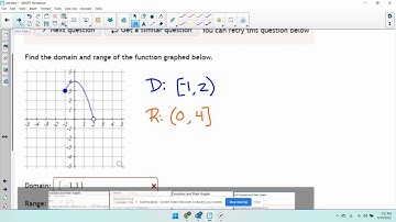 MAT161: Chapter 1 - Domain/Range and Function Notation