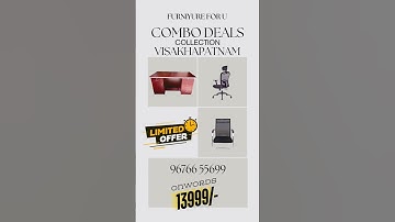 Combo Deals In Visakhapatnam ||  Office Furniture || 9676655699