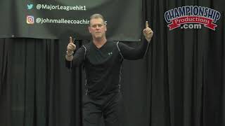 John Mallee on Getting On-Plane with an Incoming Pitch!