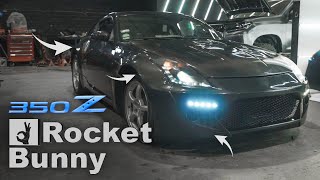 EL WIDE BODY ROCKET BUNNY PARA EL 350Z ESTA LISTO!!