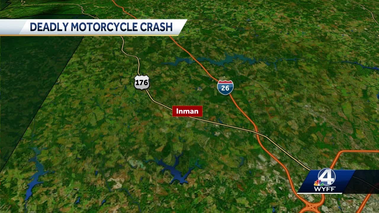 Motorcyclist killed in Spartanburg County crash identified - YouTube