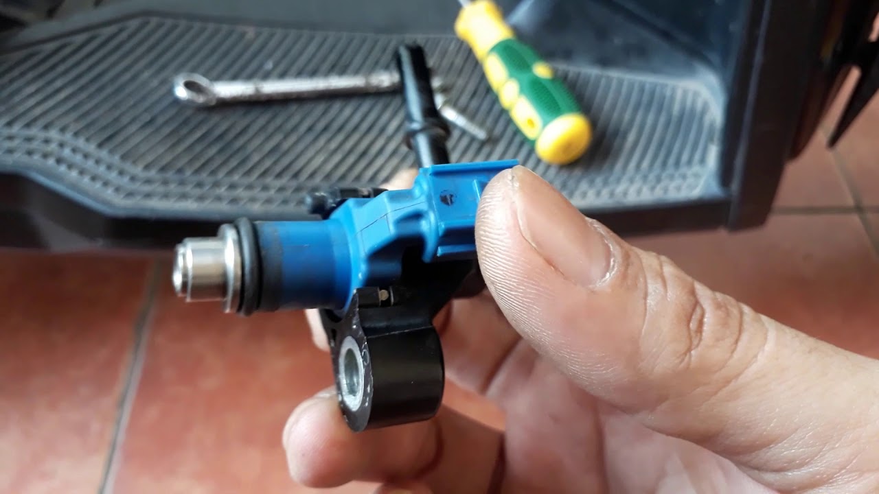  Cara  mudah membersihkan injector pada motor  mio  m3 YouTube