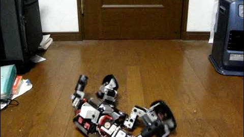 二足歩行ロボット拓歩（たくゆ）　打撃＆投げ技