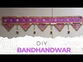 Diy bandhandwarsimple easy and attractive torandiy handmade bestoutofwaste toranmakingideas