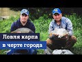 Ловля карпа весной на фидер. Флэт и кормушка для опарыша.