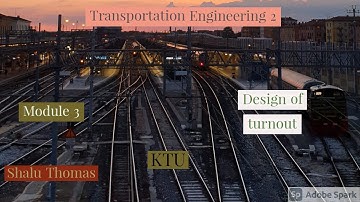 TE2 - MOD 3 - Design of turnout