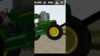 John Deere tractor stunt video on my YouTube channel #johndeere #tractorstunt screenshot 4
