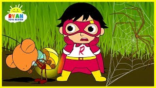 ryan shrinks in bugs world cartoon animation for children