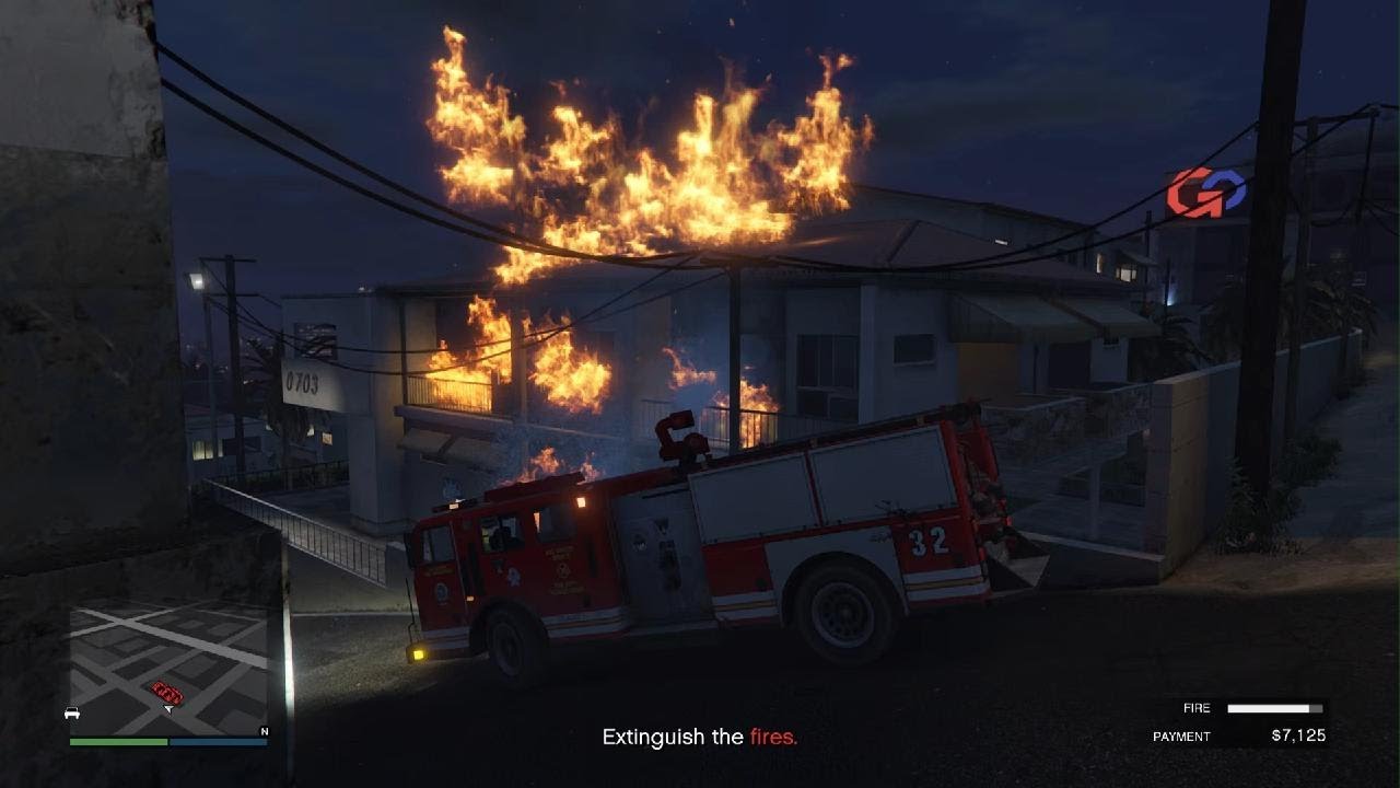 New FIRE FIGHTER Missions -  GTA Online - 1st Time Playthrough