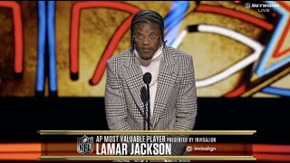 Lamar Jackson wins NFL MVP