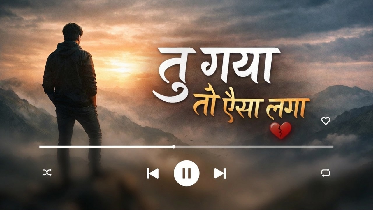 तू गया तो ऐसा लगा 💔 | Most Emotional Sad Song 2026 | Heart Touching | MusicEIshq Official
