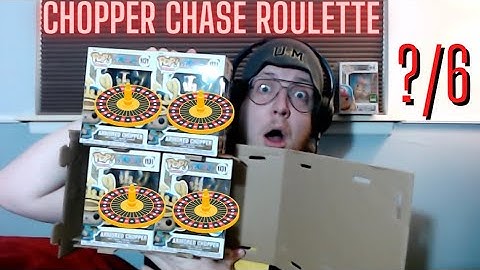 HOW MANY CHASES?!? | Armored Chopper Funko Pop Chase Roulette!!!