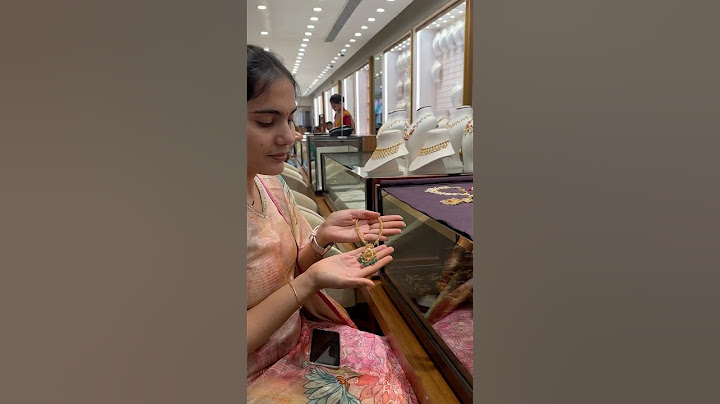 Nenu BHIMA GOLD lo chusina light weight necklace #goldjewellerycollection #viralvideo #viralshorts