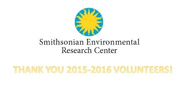 Citizen Science: Thank you 2015-2016 Volunteers!
