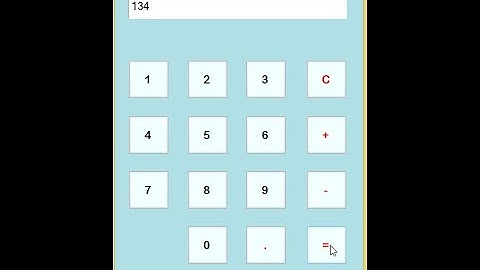 Simple Calculator App in C#