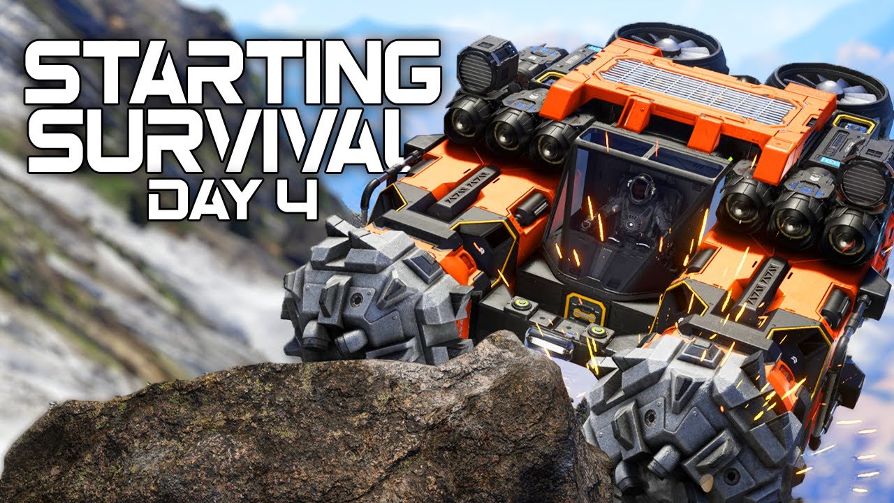 My First Mining Ship | Starting Survival in Space Engineers 2, Day 4 ...