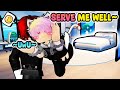 Reacting to roblox story  roblox gay story  become a maid of a rich vampire