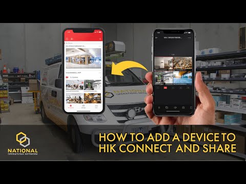 How to share Hik-Connect CCTV