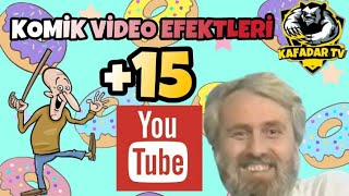 YOUTUBERLAR İÇİN +15 KOMİK VİDEO EFEKTLERİ!! Resimi