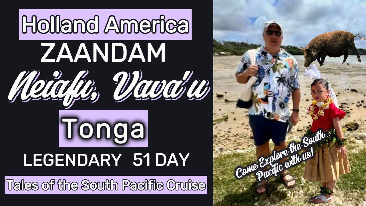 Neiafu, Vava'u - Kingdom of Tonga - Explore Neiafu - Pigs at the Old Harbour, St. Joseph Church MORE