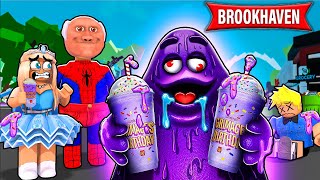GRIMACE Apocalypse in Brookhaven RP Roblox