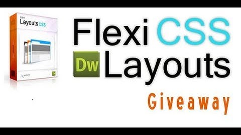 Dreamweaver Extension: Giveaway!