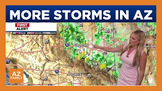 Monsoon storm chances increasing for Arizona into Friday