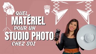 Quel MATÉRIEL POUR un STUDIO PHOTO à LA MAISON ? [FLASH, ÉCLAIRAGE, FONDS, MODELEURS...]