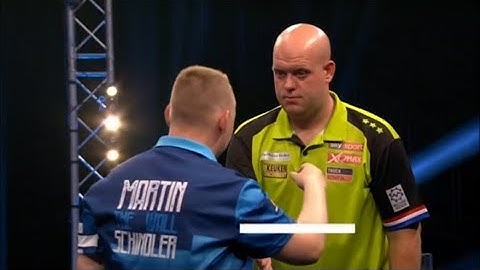 2019 German Darts Masters Round 1  van Gerwen vs Schindler