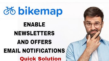 How To Enable Newsletters And Offers Email Notifications On BikeMap App | Step By Step