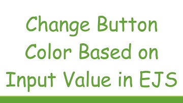 Change Button Color Based on Input Value in EJS
