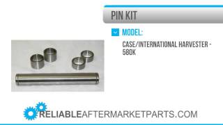 1857 580K Case Backhoe Stabilizer Cylinder Pin & Bushing Kit