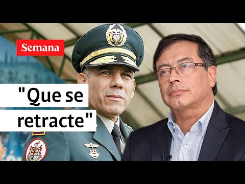 General (r) Zapateiro pide a Petro se retracte del trino contra el Ejército | Semana Noticias