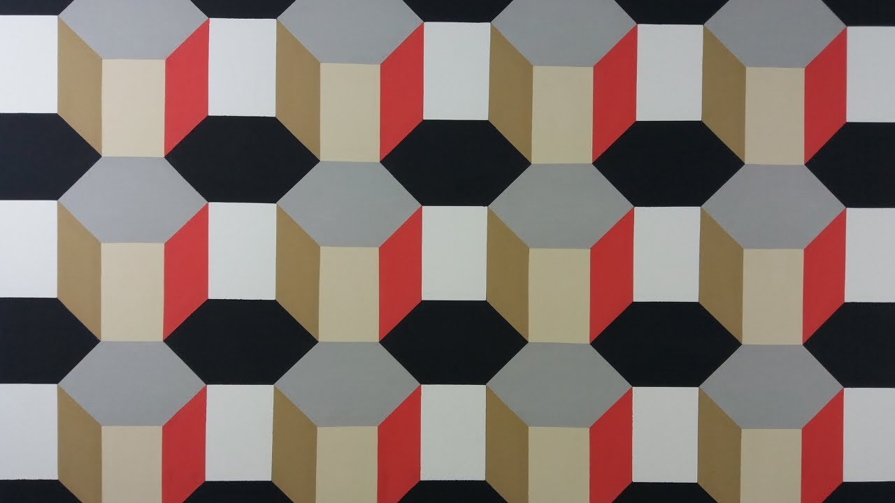 Pintura Decorativa  Efeito 3D, Passo a Passo