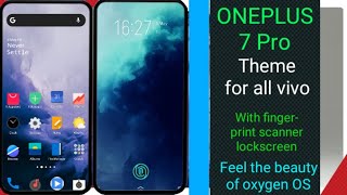 Oneplus 7pro oxygen os theme for all vivo device with finger print lockscreen screenshot 5