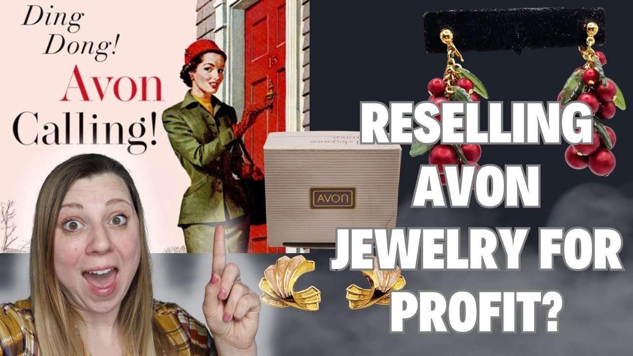 HUGE AVON JEWELRY HAUL! | Nostalgia! All New Old Stock to Resell on Ebay Poshmark Etsy Mercari