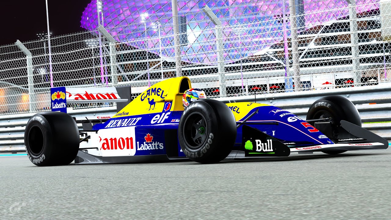 Gran Turismo 7 / F1 Williams FW14B Nigel Mansell 1992 / Yas Marina